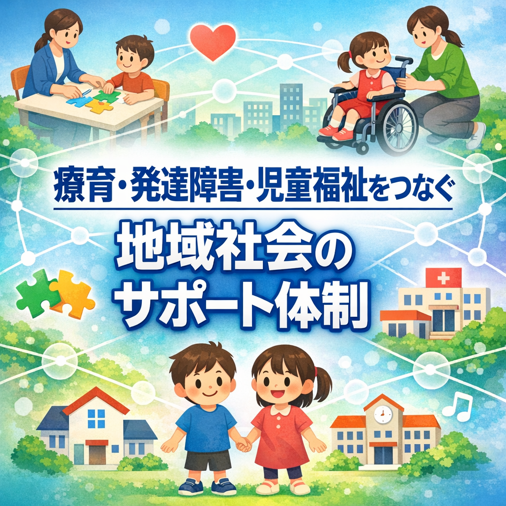 療育・発達障害・児童福祉をつなぐ地域社会のサポート体制