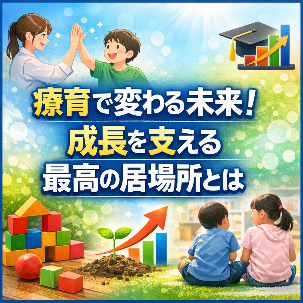療育で変わる未来！成長を支える最高の居場所とは