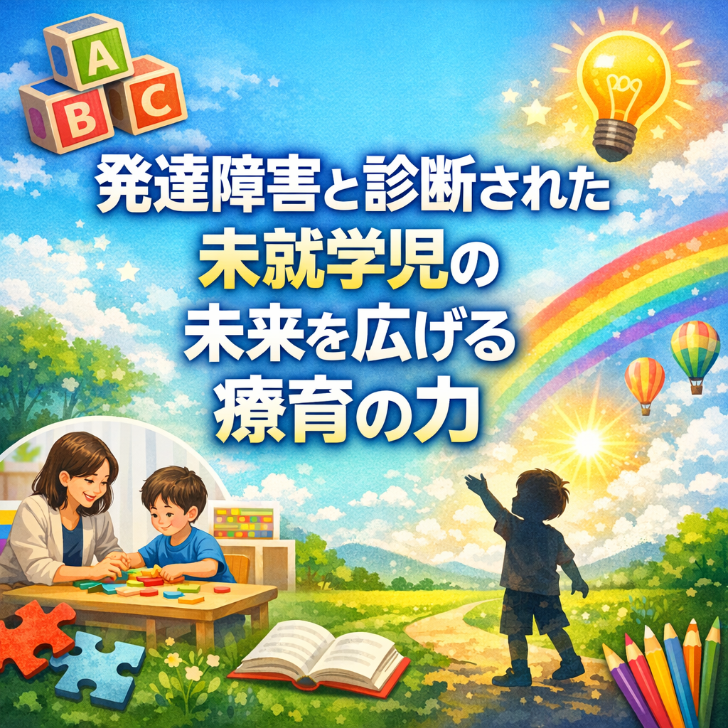 発達障害と診断された未就学児の未来を広げる療育の力